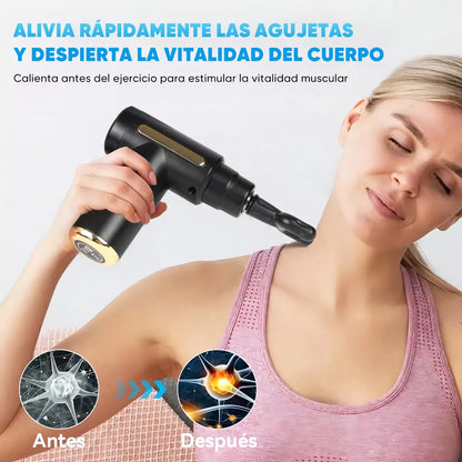 MuscleRelief X6 – Masaje Profundo que Libera tu Cuerpo