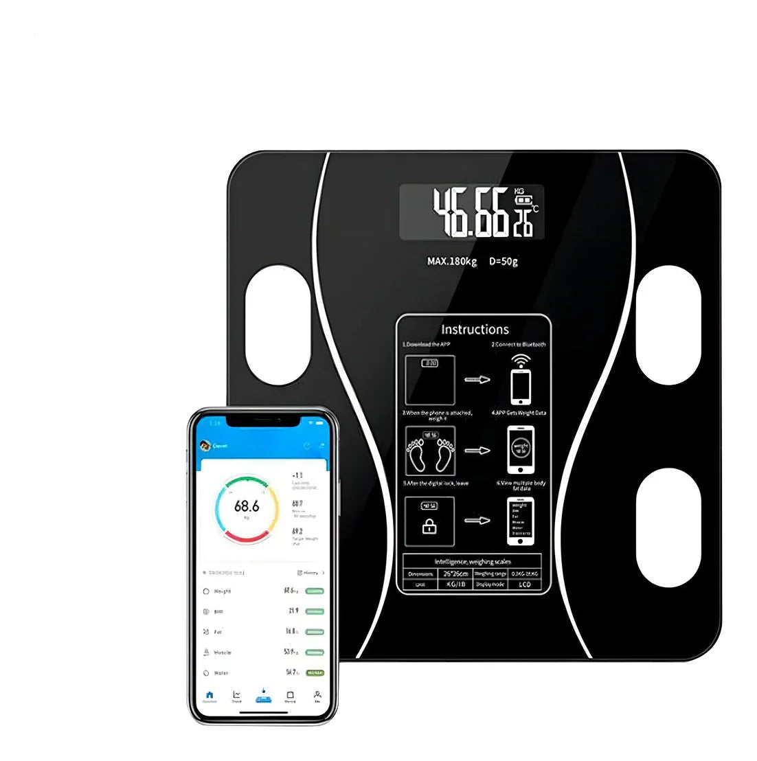 SmartScale Pro – Balanza Inteligente de Apoyo Diario